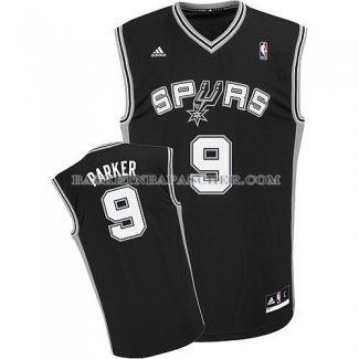 Maillot San Antonio Spurs Parker Noir