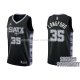 Maillot San Antonio Spurs Romeo Langford NO 35 Statement 2022-23 Noir