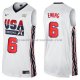 Maillot USA 1992 Ewing Blanc