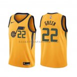 Maillot Utah Jazz Jeff Green Statement Jaune Maillot Utah Jazz Jeff Green Statement Jaune