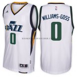 Maillot Utah Jazz Nigel Williams Goss Home 2017-18 Blanc Maillot Utah Jazz Nigel Williams Goss Home 2017-18 Blanc