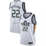 Maillot Utah Jazz Thabo Sefolosha Association 2017-18 Blanc Maillot Utah Jazz Thabo Sefolosha Association 2017-18 Blanc