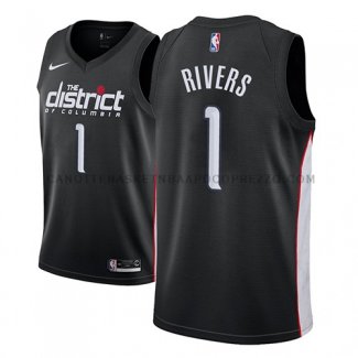 Maillot Washington Wizards Austin Rivers Ciudad 2018-19 Noir