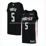 Maillot Washington Wizards Bobby Portis Ville 2018-19 Noir Maillot Washington Wizards Bobby Portis Ville 2018-19 Noir