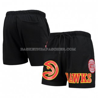 Short Atlanta Hawks Pro Standard Mesh Capsule Noir