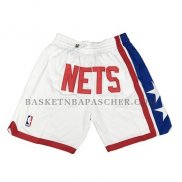 Short Brooklyn Nets Just Don 2019 Blanc
