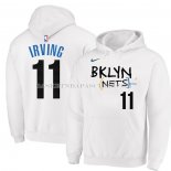 Veste a Capuche Brooklyn Nets Kyrie Irving Ville 2022-23 Blanc