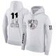 Veste a Capuche Brooklyn Nets Kyrie Irving Blanc