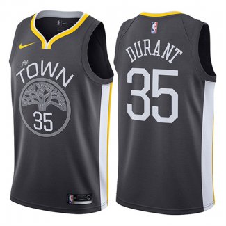 Maillot Golden State Warriors Durant 2017-18 Noir