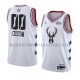 Maillot All Star 2019 Milwaukee Bucks Personnalise Blanc