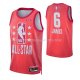 Maillot All Star 2022 Los Angeles Lakers LeBron James NO 6 Marron.
