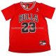 Maillot Authentique Manche Courte Chicago Bulls Jordan Rouge