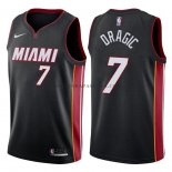 Maillot Authentique Miami Heat Dragic 2017-18 Noir