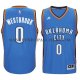Maillot Authentique Oklahoma City Thunder Westbrook 2014-15 Bleu
