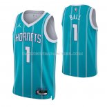 Maillot Charlotte Hornets Lamelo Ball NO 1 Icon 2022-23 Vert