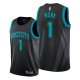 Maillot Charlotte Hornets Malik Monk Ville Edition Noir