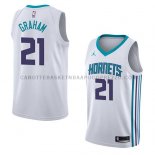 Maillot Charlotte Hornets Treveon Graham Association 2018 Blanc