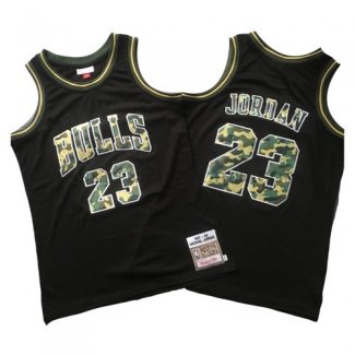 Maillot Chicago Bulls Michael Jordan HardwoodNoir