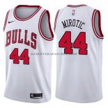 Maillot Chicago Bulls Nikola Mirotic Association 2017-18 Blanc