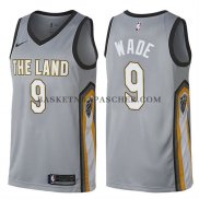 Maillot Cleveland Cavaliers Dwyane Wade Ville Gris