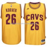 Maillot Cleveland Cavaliers Korver 2015 Jaune