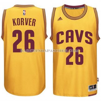 Maillot Cleveland Cavaliers Korver 2015 Jaune