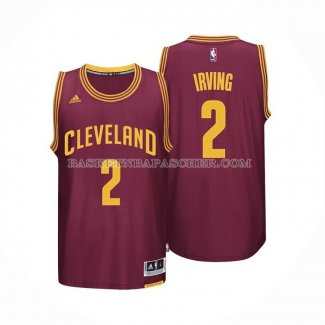 Maillot Cleveland Cavaliers Kyrie Irving NO 2 Retro Rouge