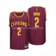 Maillot Cleveland Cavaliers Kyrie Irving NO 2 Retro Rouge