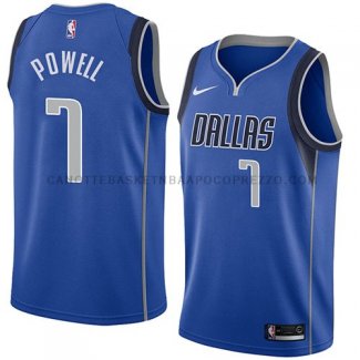 Maillot Dallas Mavericks Dwight Powell Icon 2018 Bleu