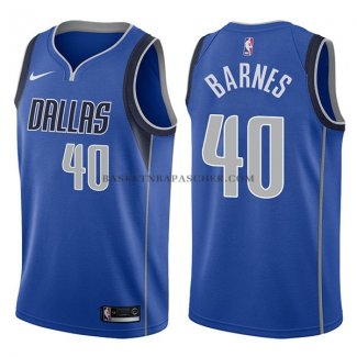 Maillot Dallas Mavericks Harrison Barnes Icon 2017-18 Bleu