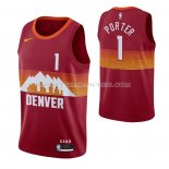 Maillot Denver Nuggets Michael Porter Ville 2020-21 Rouge Maillot Denver Nuggets Michael Porter Ville 2020-21 Rouge