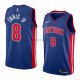 Maillot Detroit Pistons James Ennis Iii Icon 2018 Bleu