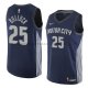 Maillot Detroit Pistons Reggie Bullock Ciudad 2018 Bleu