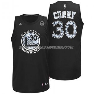 Maillot Diamonds Editon Golden State Warriors Curry Noir