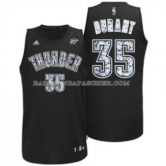 Maillot Diamonds Editon Oklahoma City Thunder Durant Noir
