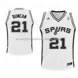 Maillot Enfant San Antonio Spurs Duncan 2016 Blanc