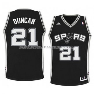 Maillot Enfant San Antonio Spurs Duncan 2016 Noir