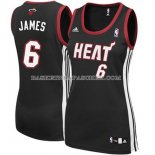 Maillot Femme Miami Heat James Noir