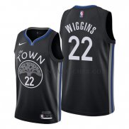 Maillot Golden State Warriors Andrew Wiggins Ville 2019-20 Noir