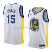Maillot Golden State Warriors Damian Jones Association 2018 Blan
