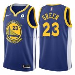 Maillot Golden State Warriors Draymond Green 2017-18 Bleu