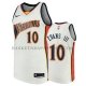 Maillot Golden State Warriors Jacob Evans Iii 2009-10 Hardwood Classics Blanc