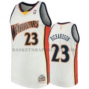 Maillot Golden State Warriors Jason Richardson 2009-10 Hardwood Classics Blanc