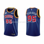 Maillot Golden State Warriors Juan Toscano-Anderson NO 95 75th Anniversary Bleu