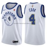 Maillot Golden State Warriors Quinn Cook Classic 2017-18 Blanc