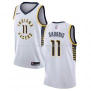 Maillot Indiana Pacers Domantas Sabonis Association Blanc