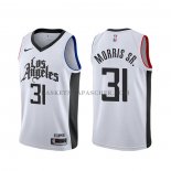 Maillot Los Angeles Clippers Marcus Morris Sr. Ville Blanc