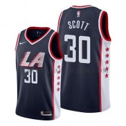 Maillot Los Angeles Clippers Mike Scott Ville 2019 Bleu