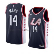Maillot Los Angeles Clippers Terance Mann Ville 2019 Bleu