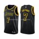 Maillot Los Angeles Lakers Carmelo Anthony NO 7 Ville Noir